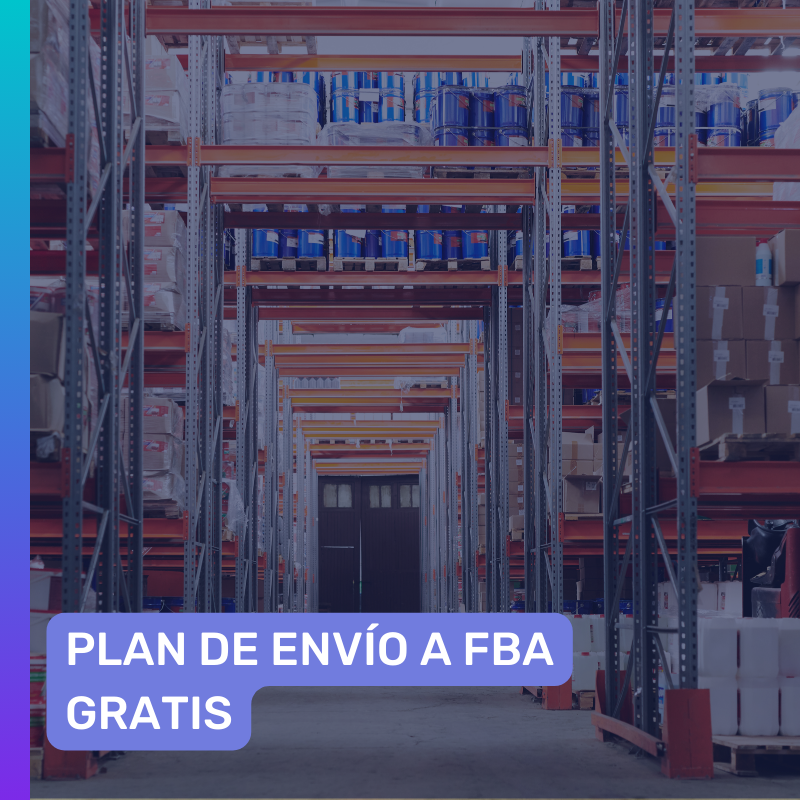 Plan de envío a FBA Gratis